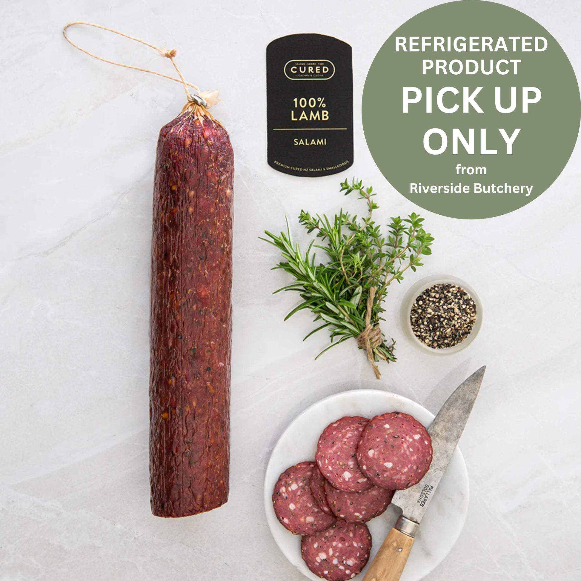 Salami (Cured) - General from Cured - Gets yours for $22! Shop now at The Riverside Pantry