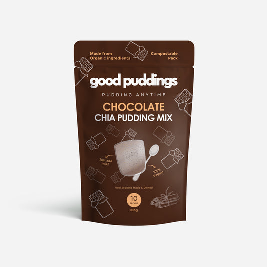 Chocolate Chia Pudding Mix - pantry from Good Puddings - Gets yours for $24.90! Shop now at The Riverside Pantry