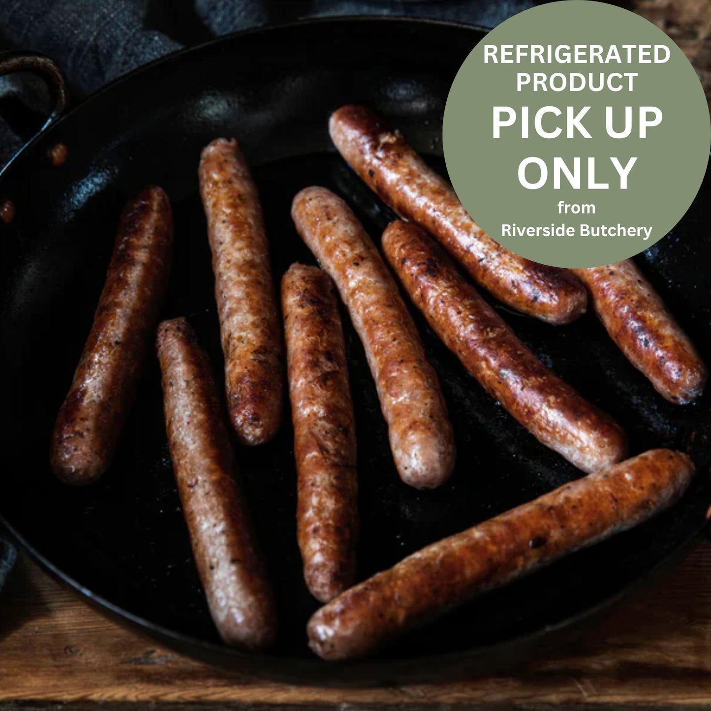 Angus Beef Chipolatas - Herb & Garlic - General from Riverside Butchery - Gets yours for $12.95! Shop now at The Riverside Pantry