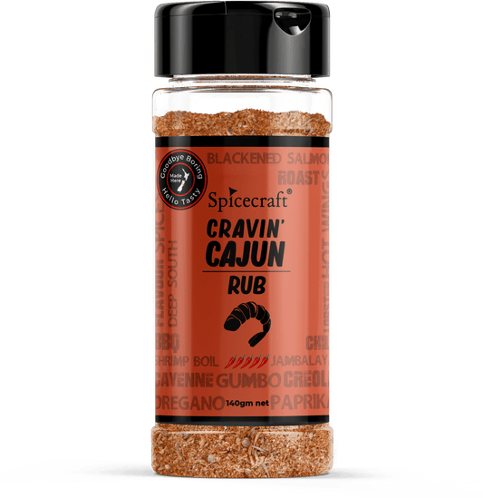 Cravin' Cajun Rub - condiment from Spicecraft - Gets yours for $13! Shop now at The Riverside Pantry