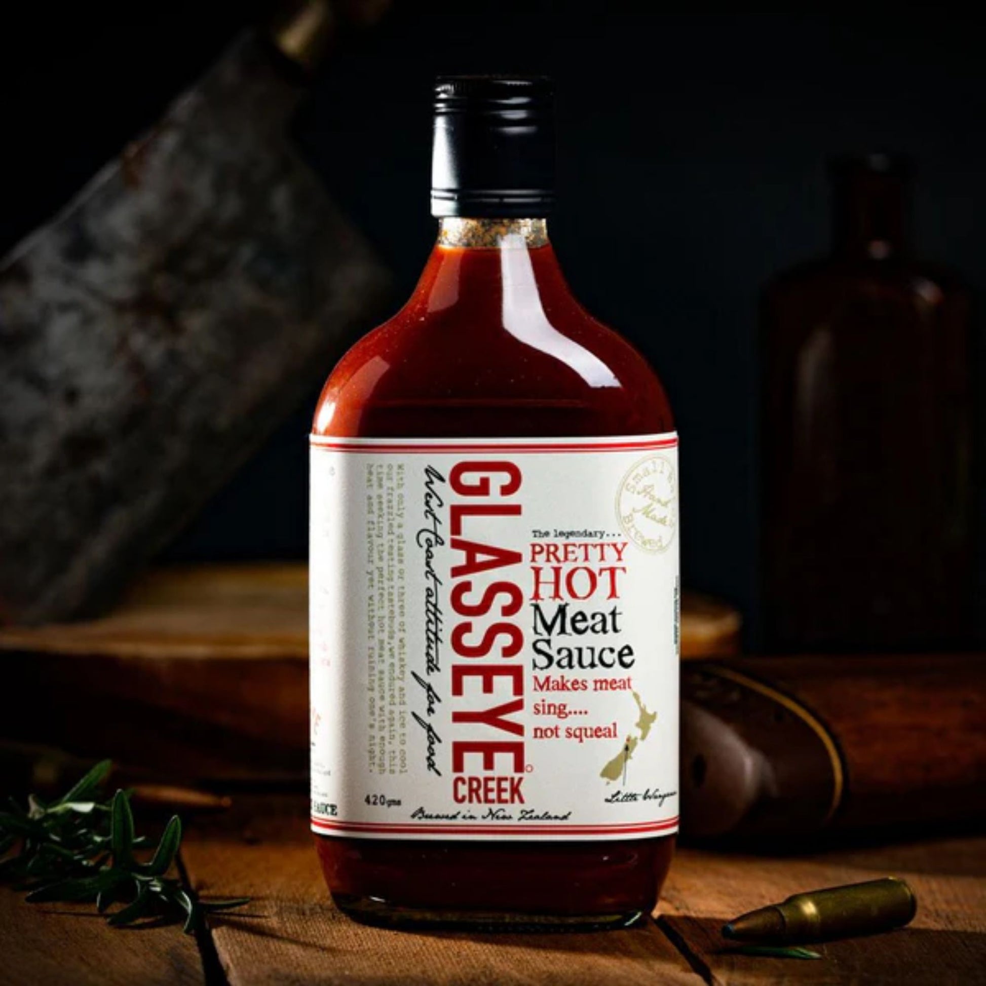 Pretty Hot Wild Meat Sauce - condiment from Glasseye Creek - Gets yours for $12.95! Shop now at The Riverside Pantry