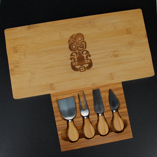 Engraved Cheeseboard Set - Giftware from Etch Cetera - Gets yours for $99! Shop now at The Riverside Pantry