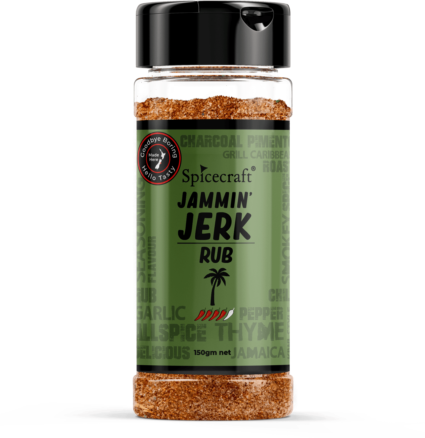 Jammin' Jerk Rub - condiment from Spicecraft - Gets yours for $13! Shop now at The Riverside Pantry