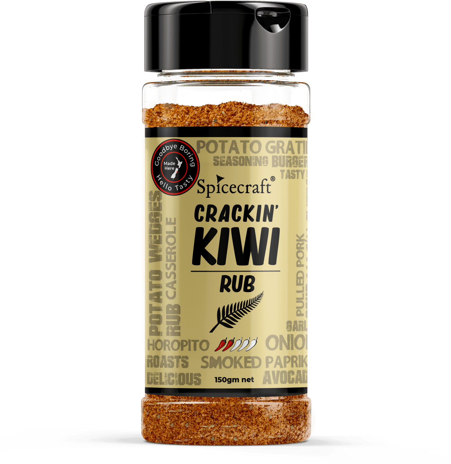 Crackin' Kiwi Rub - condiment from Spicecraft - Gets yours for $13! Shop now at The Riverside Pantry