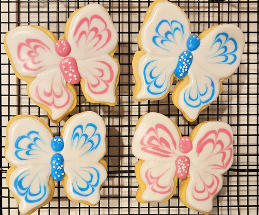 Butterfly Vanilla Cookie - Large - snack from Alux Treat - Gets yours for $6! Shop now at The Riverside Pantry