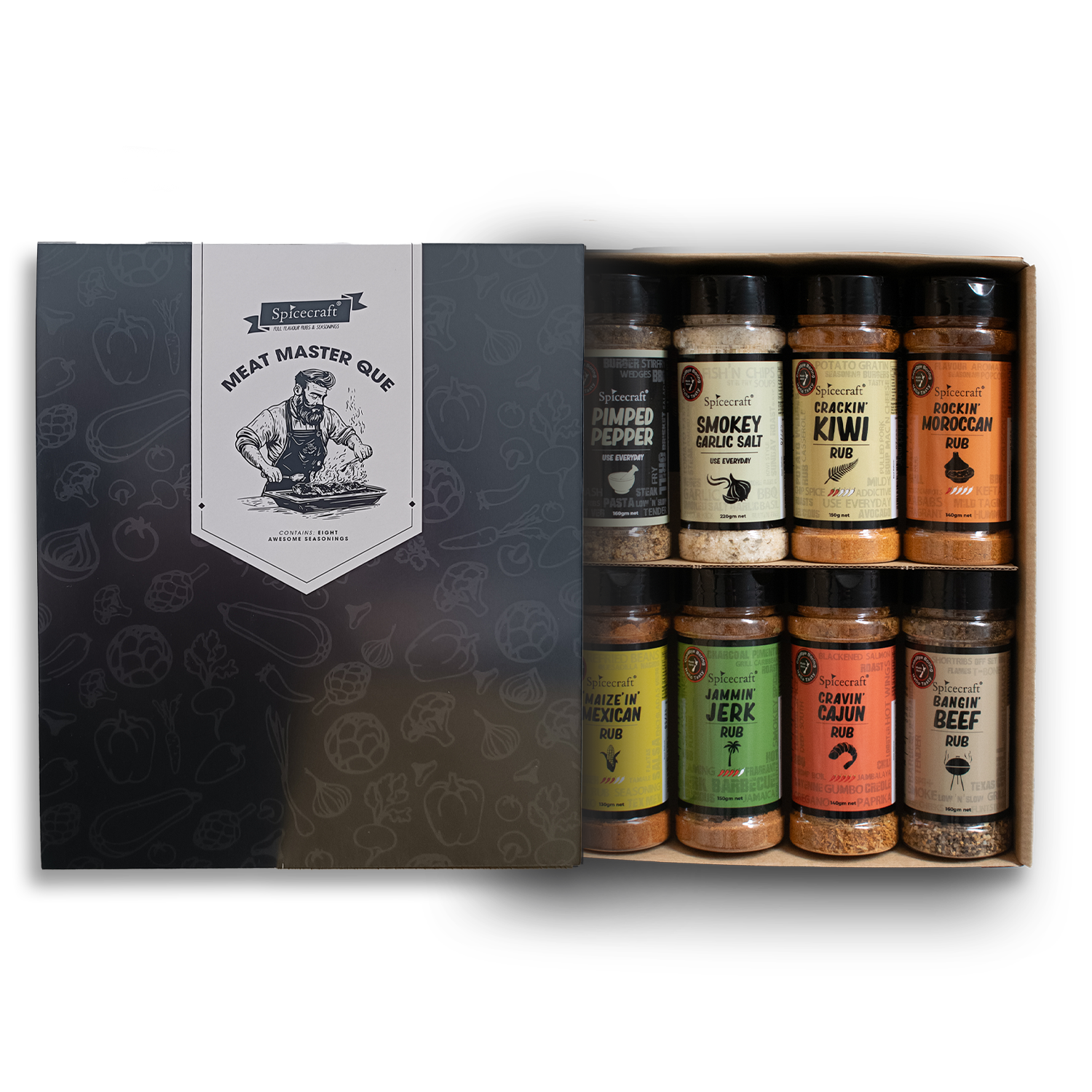 Meat Master Que - Gift box from Spicecraft - Gets yours for $99! Shop now at The Riverside Pantry