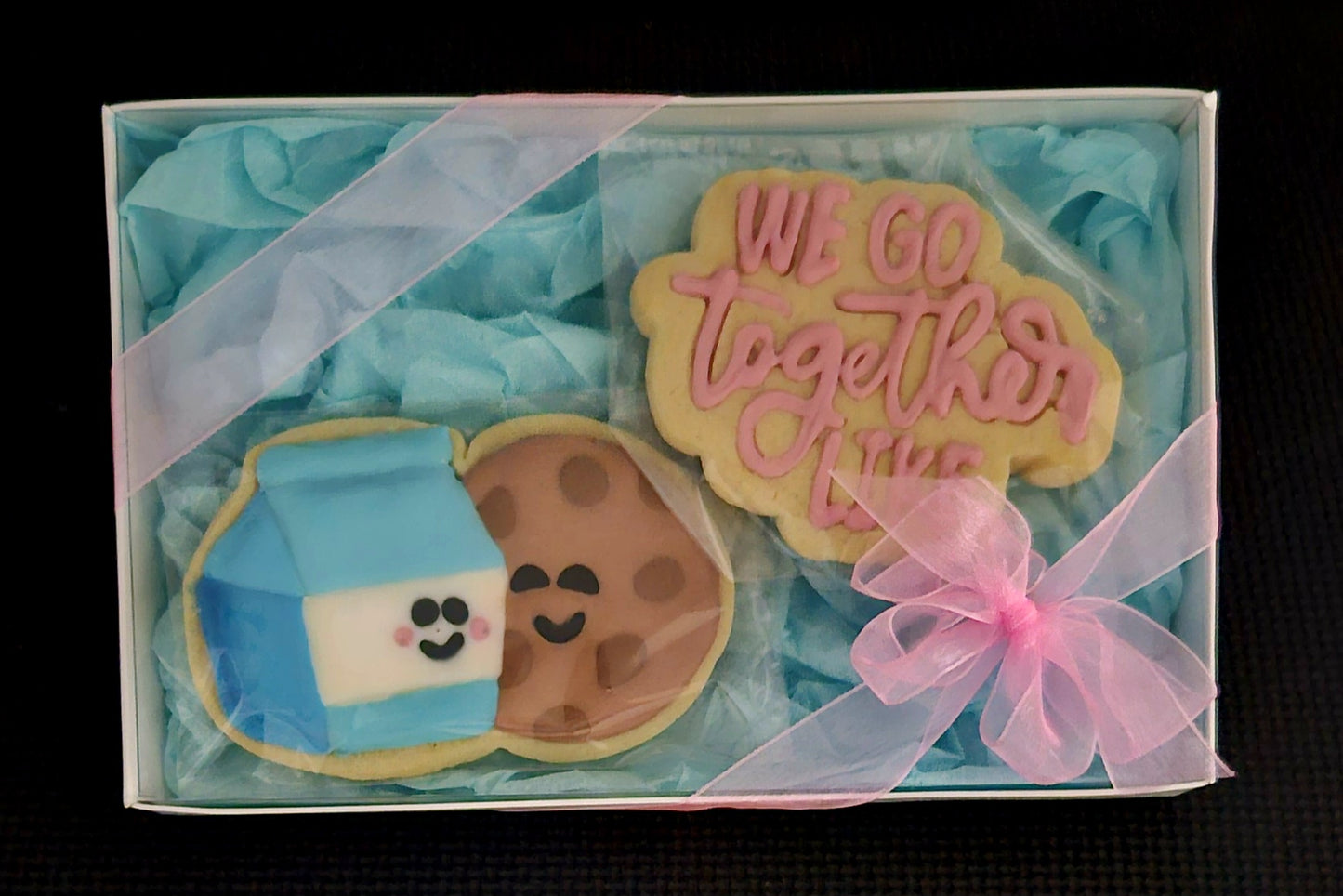 Cookies & Milk Vanilla Cookie Gift Box - snack from Alux Treat - Gets yours for $12! Shop now at The Riverside Pantry