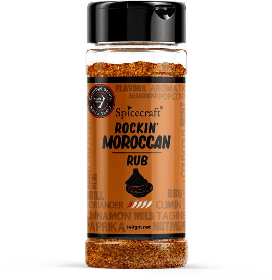 Rockin' Moroccan Rub - condiment from Spicecraft - Gets yours for $13! Shop now at The Riverside Pantry