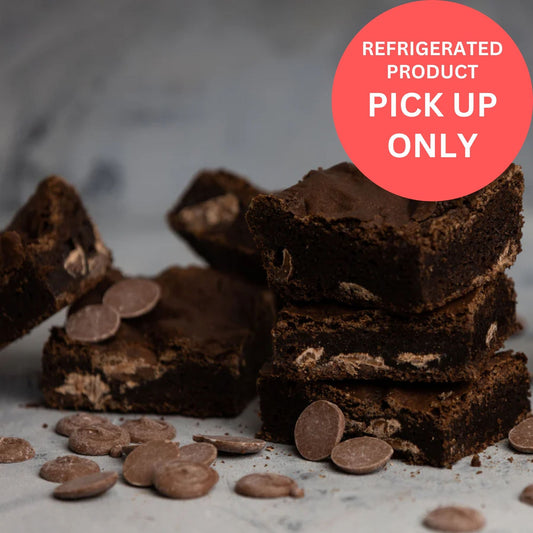 Sensationally Plain Brownie - snack from Badass Brownies - Gets yours for $6! Shop now at The Riverside Pantry