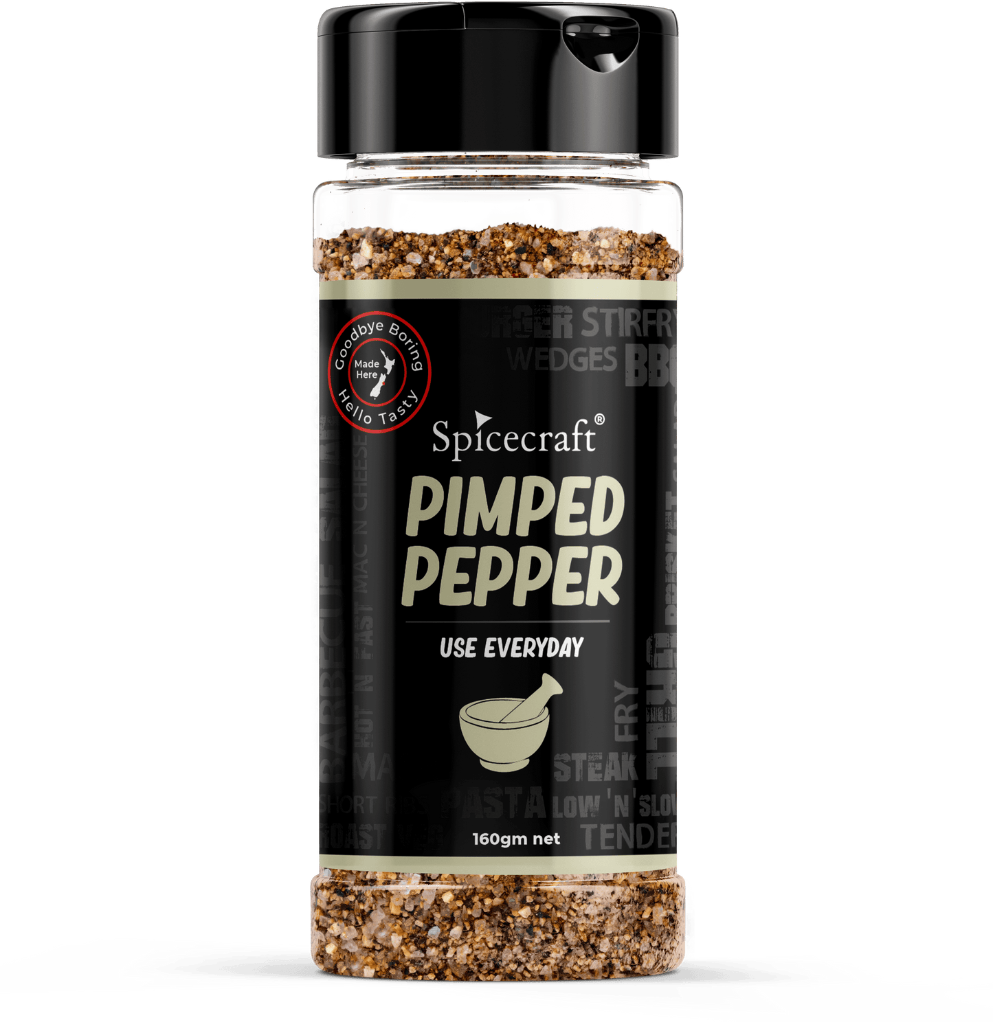 Pimped Pepper 160g - condiment from Spicecraft - Gets yours for $13! Shop now at The Riverside Pantry