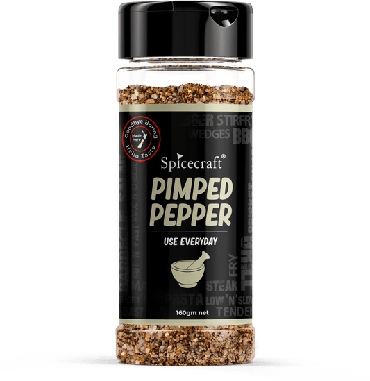 Pimped Pepper 160g - condiment from Spicecraft - Gets yours for $13! Shop now at The Riverside Pantry