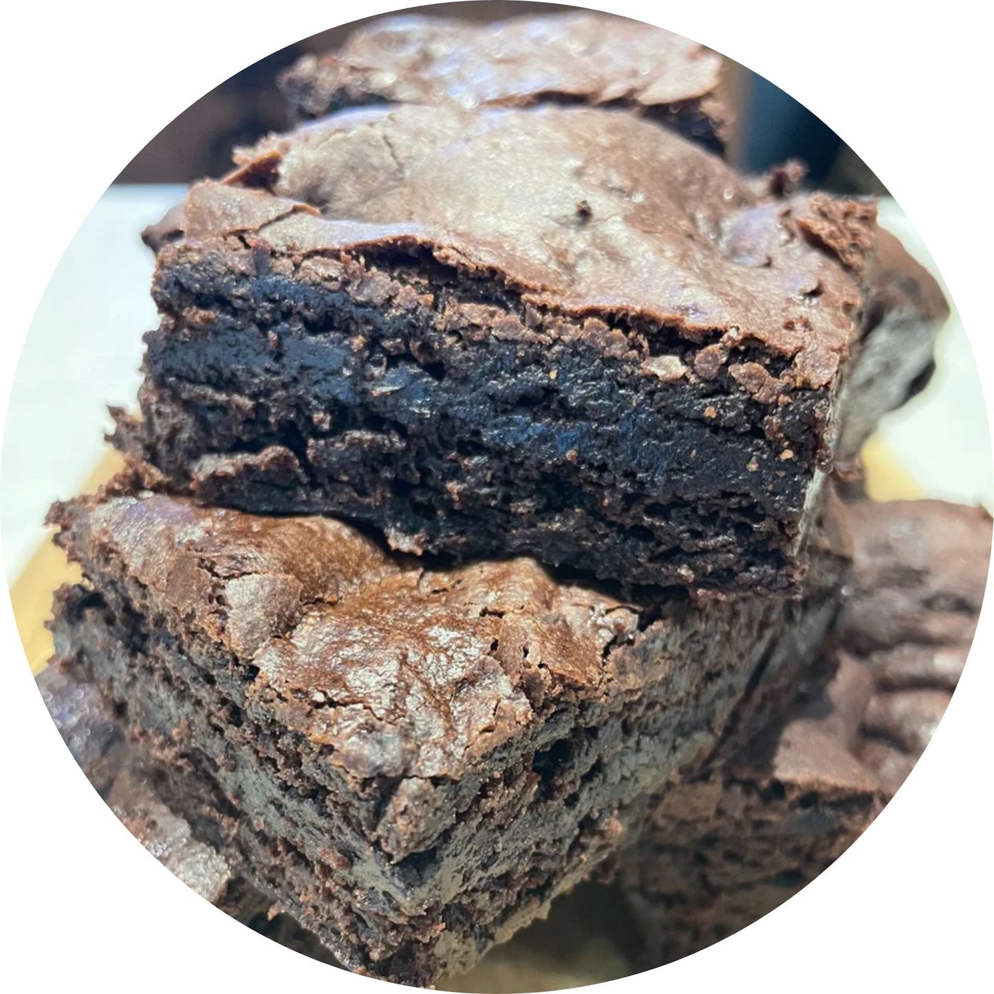 Brownie Baking Mix - SENSATIONALLY PLAIN - baking from Badass Brownies - Gets yours for $22! Shop now at The Riverside Pantry