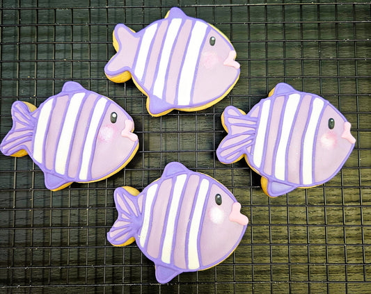 Stripy Fish Vanilla Cookie - snack from Alux Treat - Gets yours for $6! Shop now at The Riverside Pantry