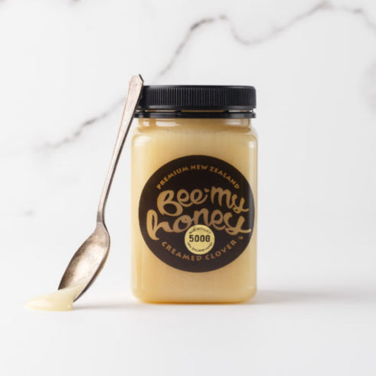 Clover Creamed Honey 450g - spread from Bee My Honey - Gets yours for $9.95! Shop now at The Riverside Pantry