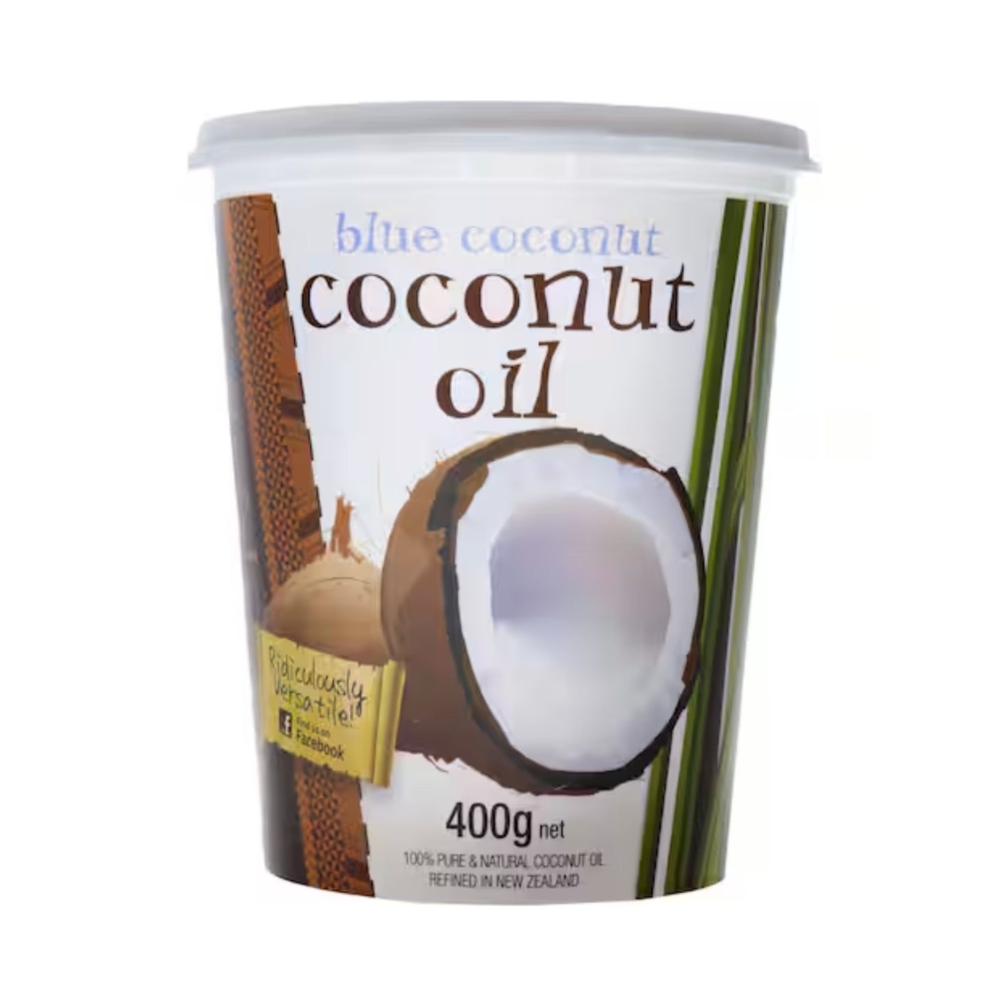 Blue Coconut Oil - 400g - oil from Blue Coconut - Gets yours for $10! Shop now at The Riverside Pantry