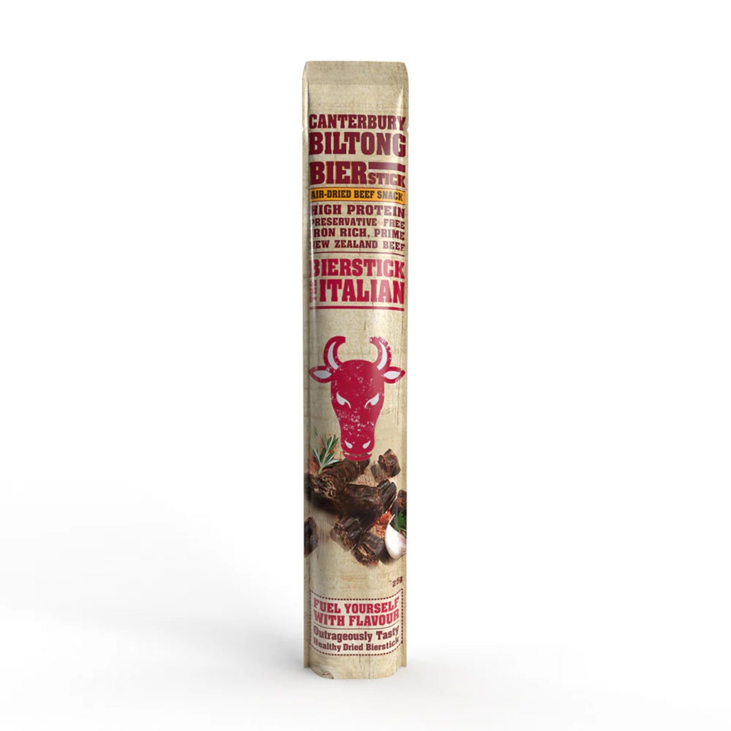 Biersticks -  The Italian - snack from Canterbury Biltong - Gets yours for $3.50! Shop now at The Riverside Pantry