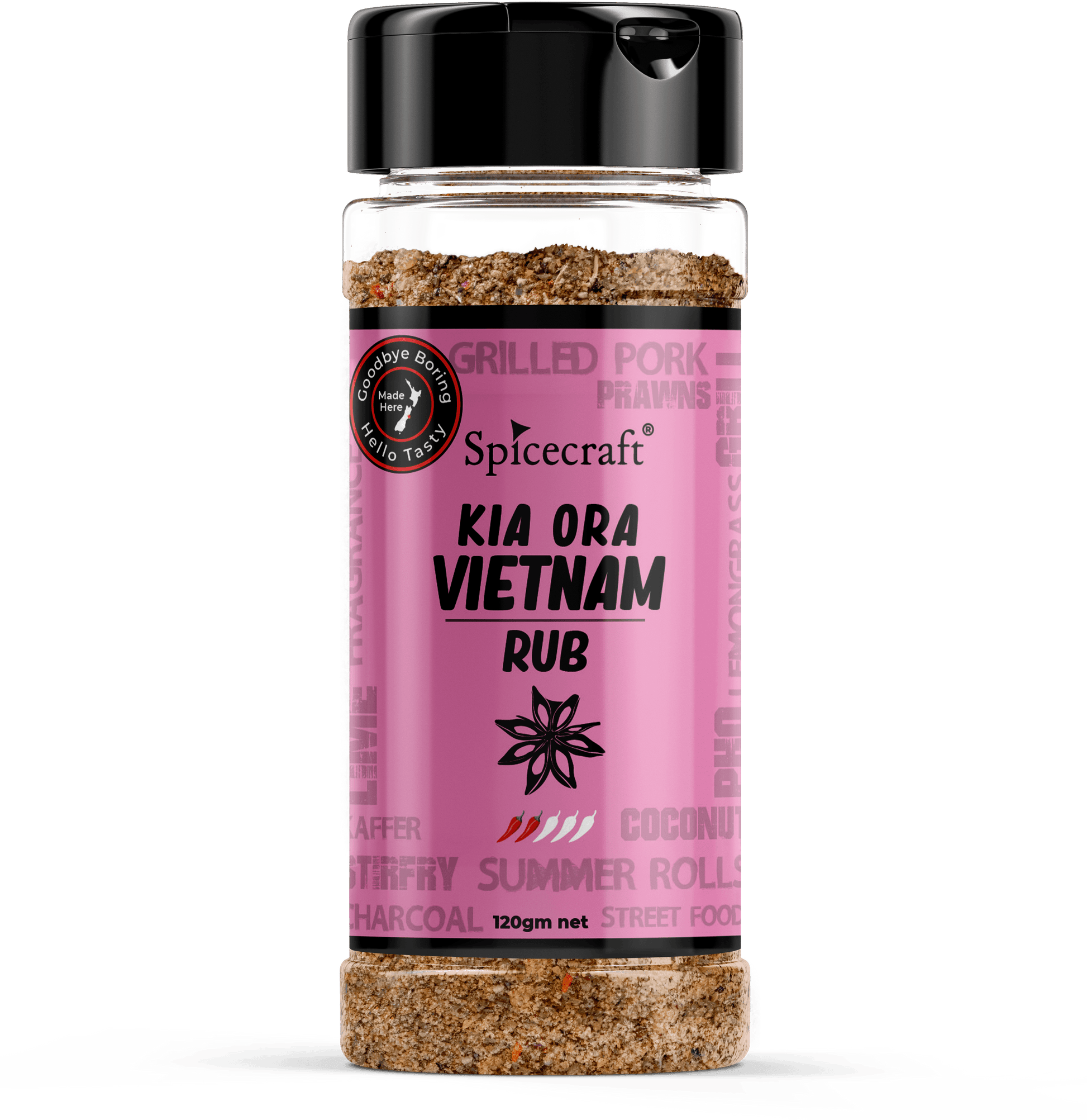 Kia ora Vietnam Rub - condiment from Spicecraft - Gets yours for $13! Shop now at The Riverside Pantry