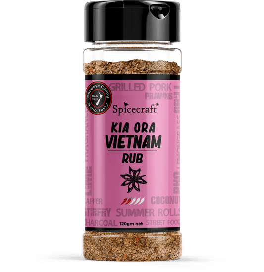 Kia ora Vietnam Rub - condiment from Spicecraft - Gets yours for $13! Shop now at The Riverside Pantry