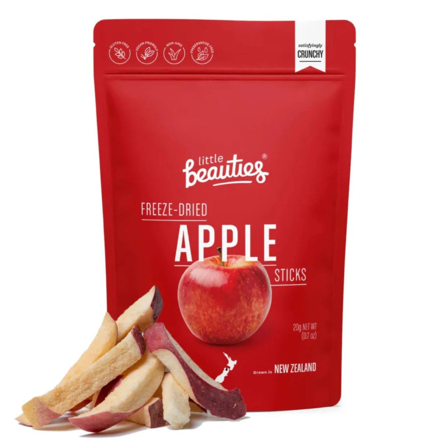 Freeze Dried Apples - snack from Little Beauties - Gets yours for $7.99! Shop now at The Riverside Pantry