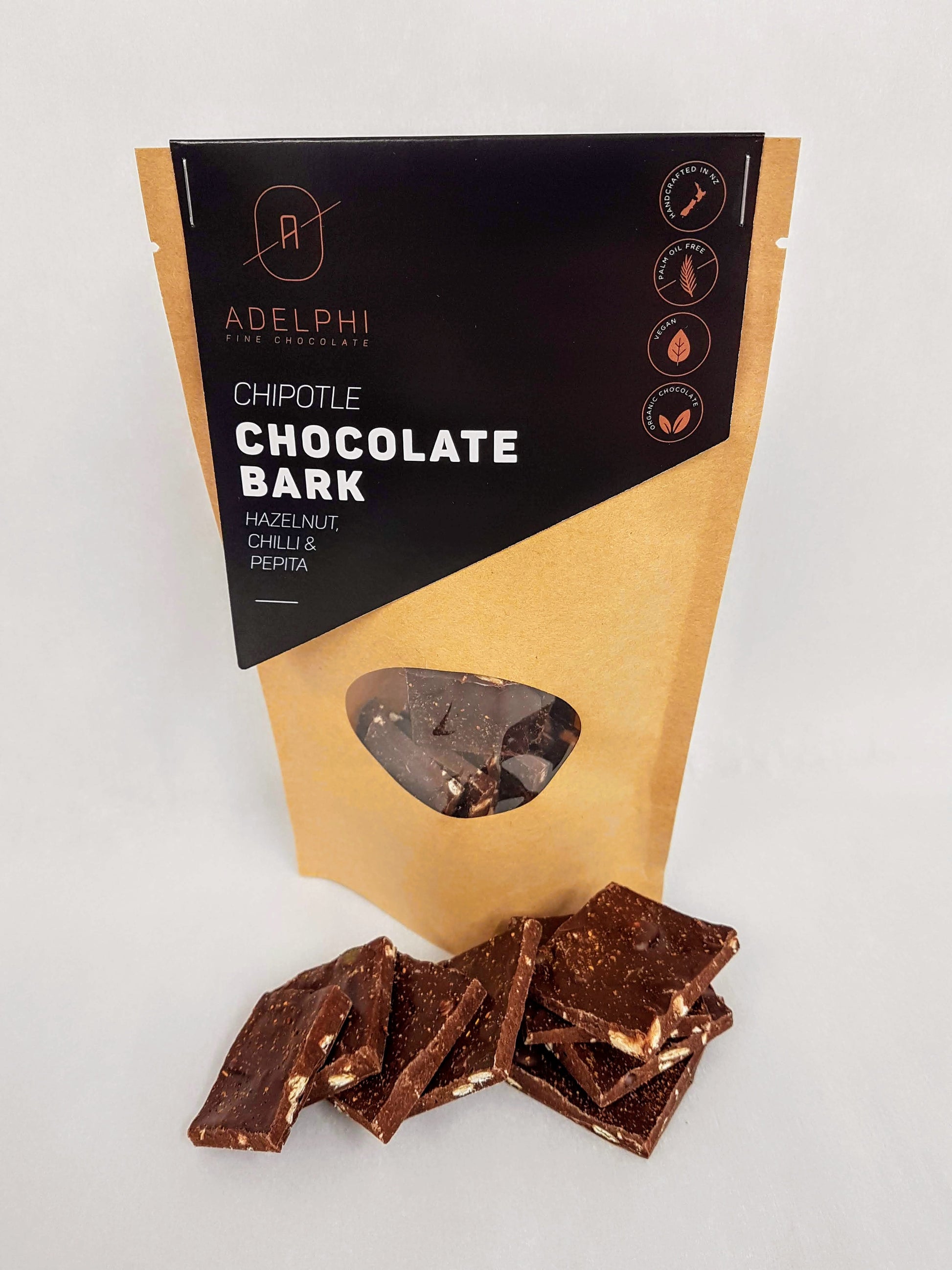 Chocolate Bark Chipotle - confectionery from Adelphi Fine Chocolate - Gets yours for $12.90! Shop now at The Riverside Pantry