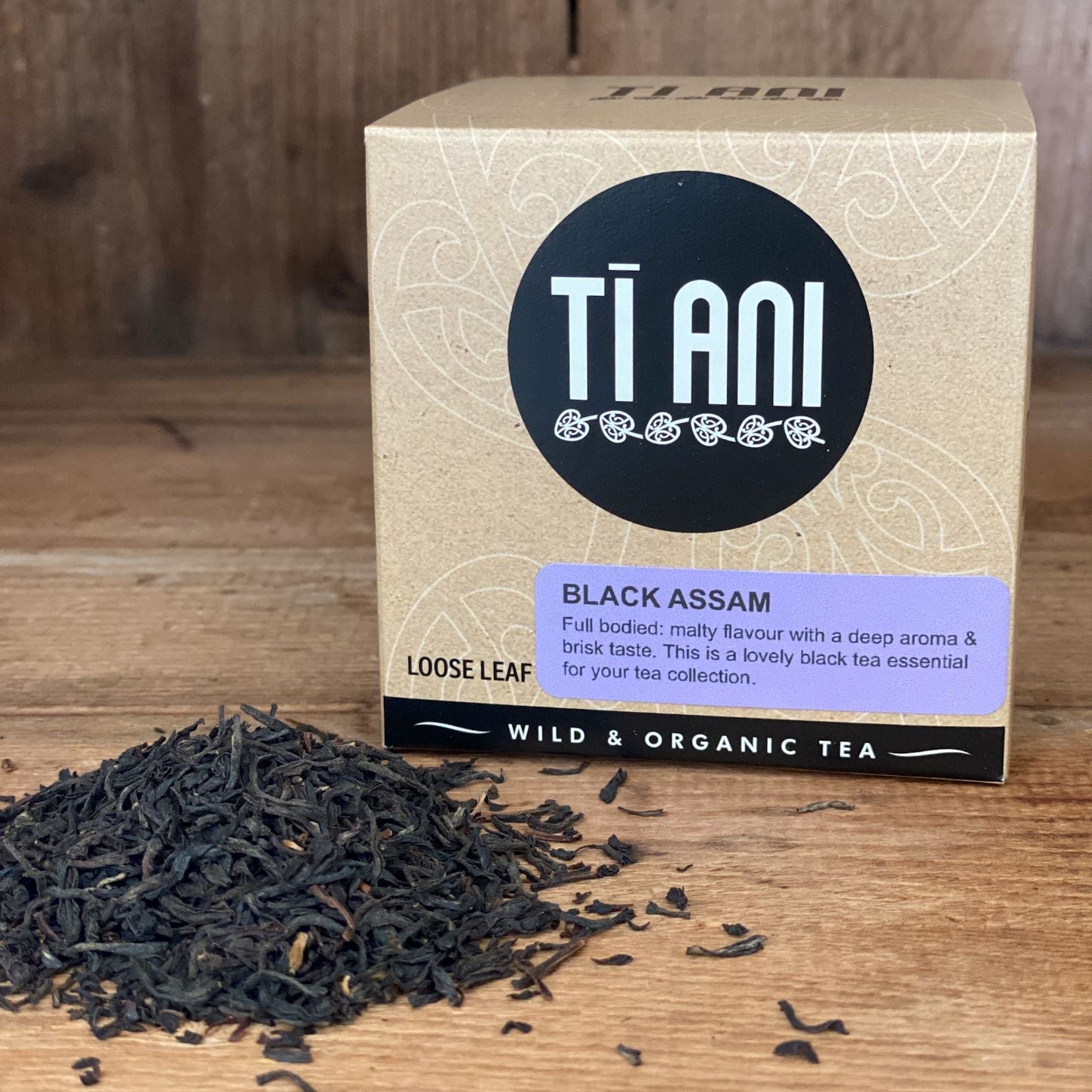 Black Assam Cube 50gm - beverage from Ti Ani - Wild & Organic Tea - Gets yours for $5.00! Shop now at The Riverside Pantry