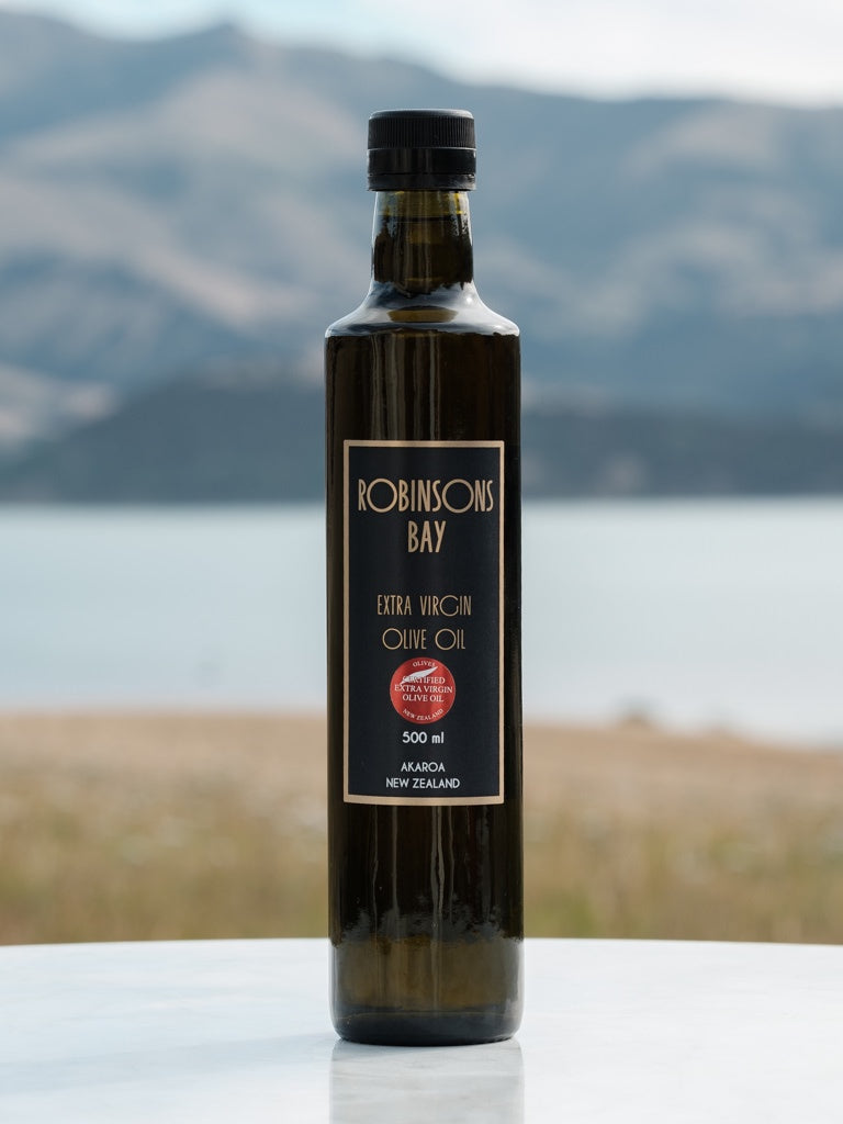 Extra Virgin Olive Oil 500ml - oil from Robinsons Bay - Gets yours for $39! Shop now at The Riverside Pantry