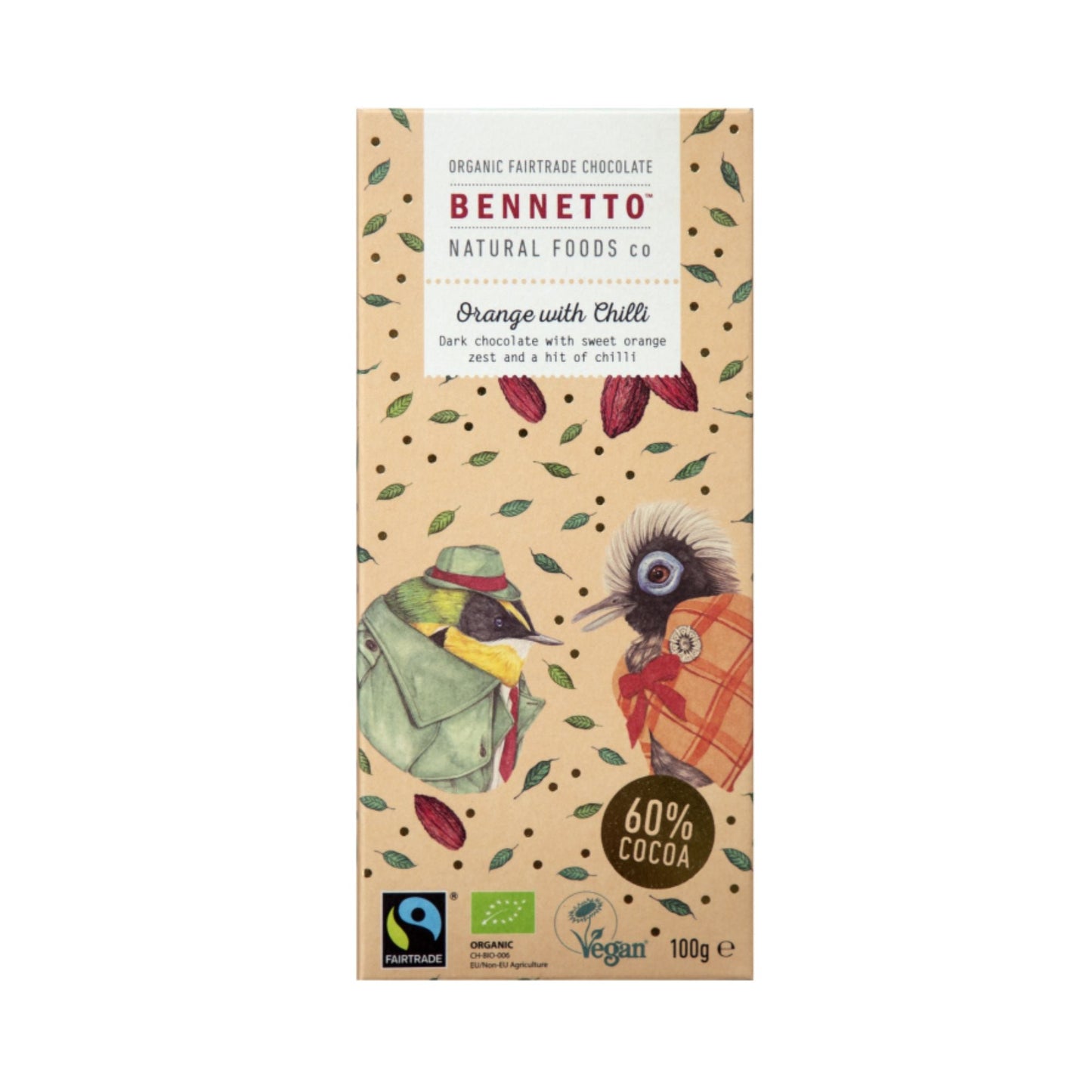 Orange & Chilli 100g - confectionery from Bennetto - Gets yours for $6.99! Shop now at The Riverside Pantry