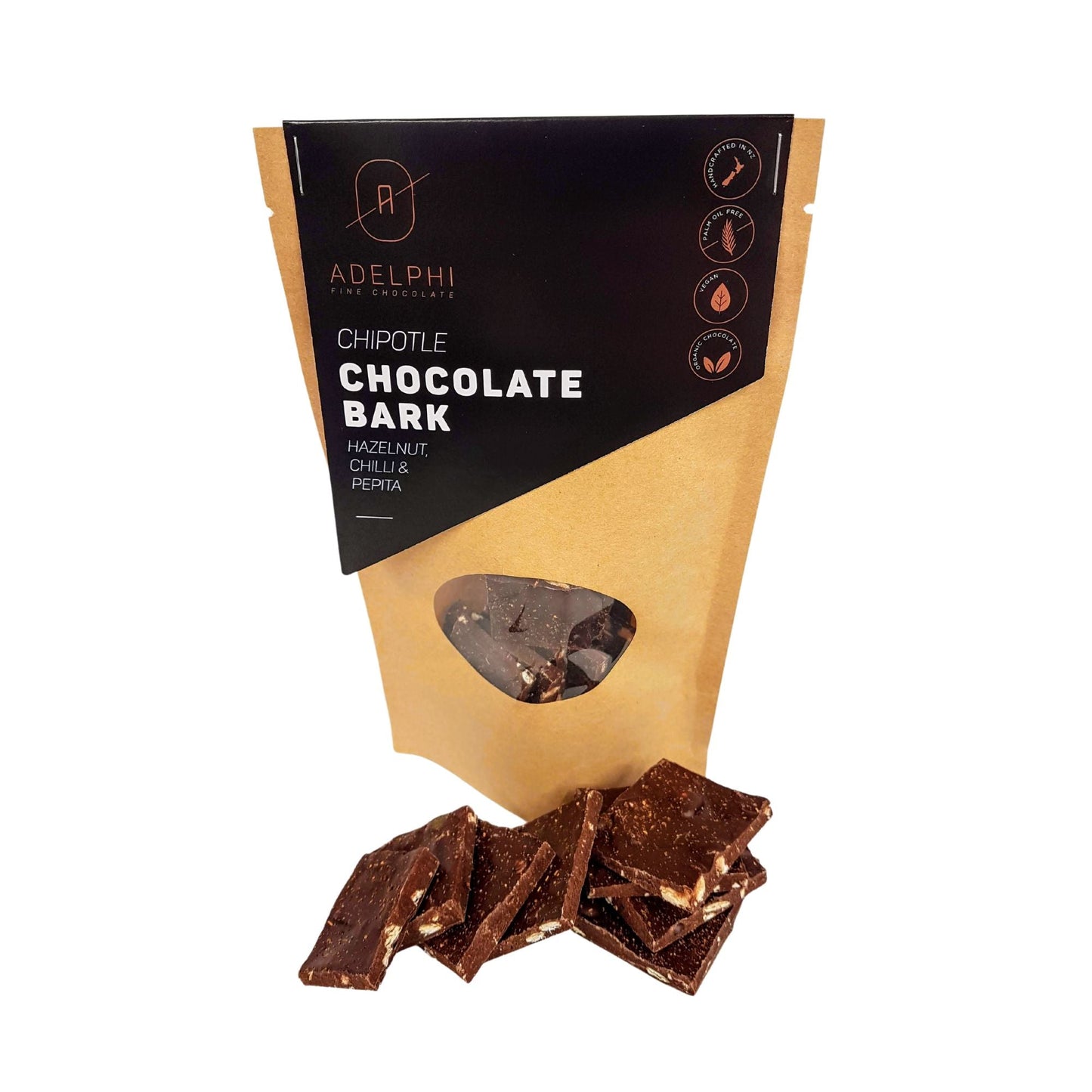 Chocolate Bark Chipotle - confectionery from Adelphi Fine Chocolate - Gets yours for $12.90! Shop now at The Riverside Pantry