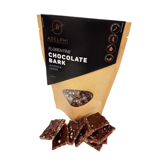 Chocolate Bark Florentine - confectionery from Adelphi Fine Chocolate - Gets yours for $12.90! Shop now at The Riverside Pantry